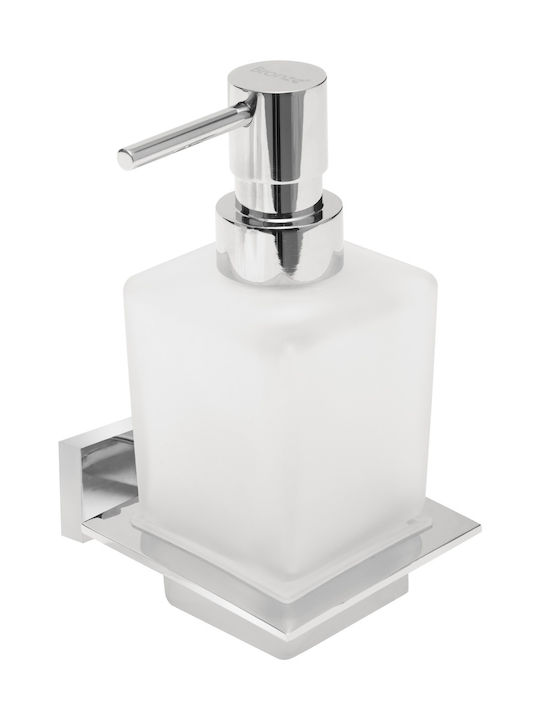 Bronze Art Spender Glas Silber