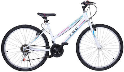 TEC Eros 24" Λευκό Mountain Bike με 21 Ταχύτητες