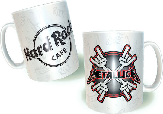 Rock Deal Hard Rock Cafe Ceramic White Mug