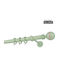 Zogometal Metallic Curtain Pole Color Pop Collection Single Φ25mm 40cm Natural / Pink