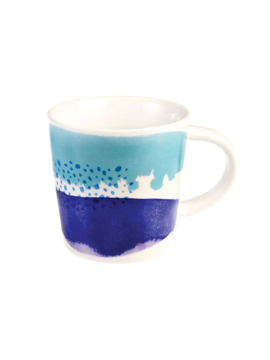 Tasse aus Porzellan Blau 1Stück