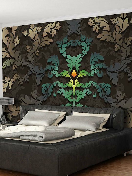 Wall Mural Fabric Black L350xW245cm