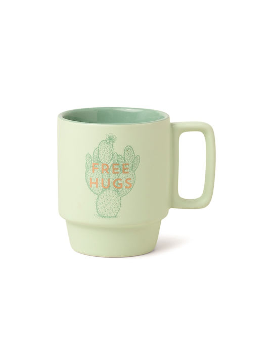 Ceramic Cup Green 355ml