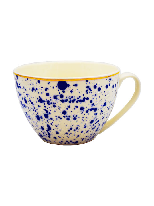 Tasse Keramik Blau 350ml 1Stück