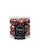 Hanging Ball Ornament Ornament Glass Pink Set 24pcs