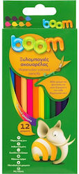 Boom Set Creioane Colorate 12 Culori