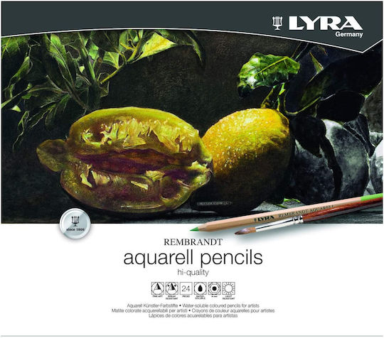 Lyra Rembrandt Ξυλομπογιές Σετ 24 χρώματα