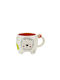 Winkee Becher Keramik Weiß 250ml
