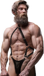 Fetish Submissive Jockstrap Sexy pentru bărbați Negru