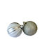 Hängendes Kugel Ornament Ornament Weiß 6cm Set 5Stück