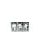 Ornament suspendat Ciupercă Plastic Argintiu 7x5buc Set 3buc