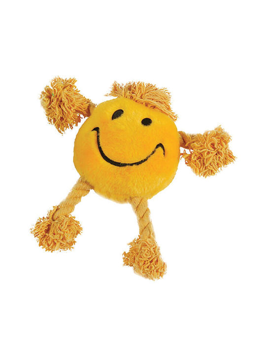 Happypet Happy Faces Kuscheliges Hundespielzeug 21cm Gelb