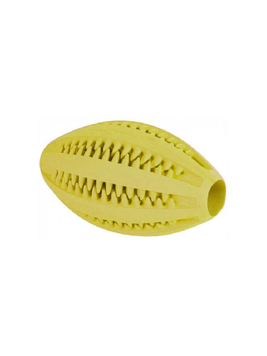 Natural World Hundespielzeug Kugel aus Gummi 11cm Gelbe
