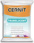 Cernit Translucent Polymer Clay Orange 56gr