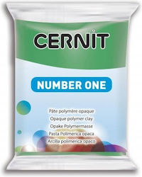 Cernit Number One Πράσινος Πολυμερικός Πηλός 56gr