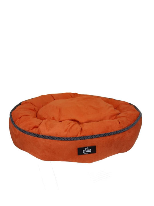 Schwuchtel Hundebett Orange 54x54cm.