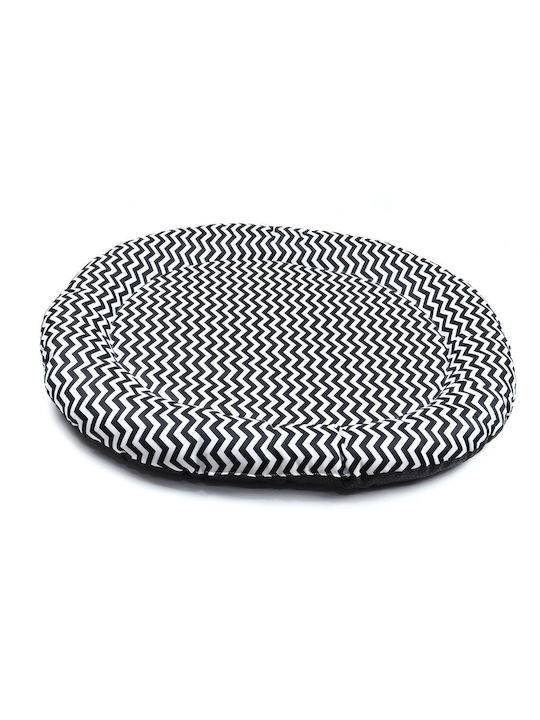 Animal UK Crib Pillow Dog Oval Black 80x70cm