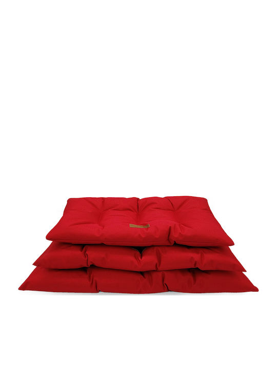 V.I.Pets Lazy PVC Pillow Dog Rectangle Red 70x40cm