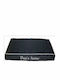 Pet Comfort Mattress Dog Rectangle Black 95x65cm