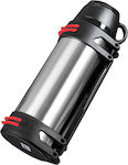 Bottle Thermos Stainless Steel Red 1.2lt