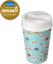Koziol Iso Recyclable Glass Thermos Stainless S...