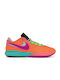 Nike LeBron 20 Χαμηλά Μπασκετικά Παπούτσια Total Orange Vivid Purple Green Strike Hot Punch