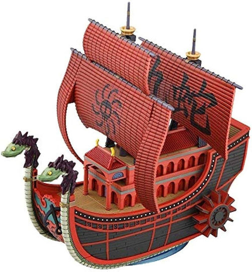 Bandai Spirits One Piece Kuja Pirates Ship Vehicle Replica Length 15cm