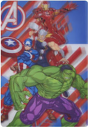 Disney Τετράδιο Ριγέ Α5 60 Φύλλων Avengers Πολύχρωμο