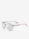Arnette Unisex Γυαλιά Ηλίου με Ασημί Μεταλλικό Σκελετό και Γκρι Καθρέφτη Φακό AN3075 7006G
