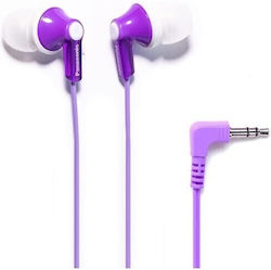 Panasonic Ακουστικά Ψείρες In Ear RP-HJE120E Μωβ