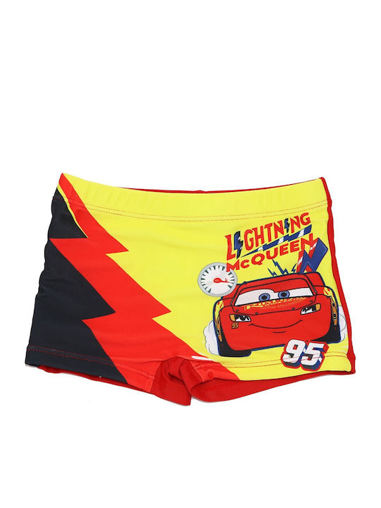 Disney Cars Παιδικό Μαγιό Βερμούδα / Σορτς Κόκκινο