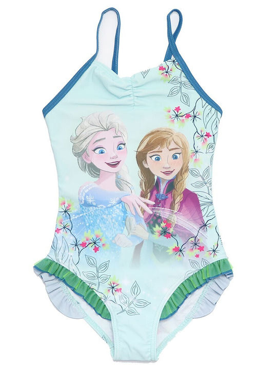 Disney Costum de baie pentru copii O singură bucată Albastru deschis