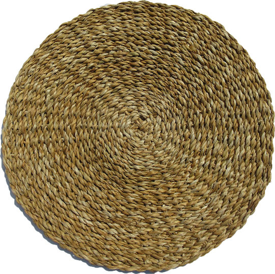 InTheBox Round Wicker Placemat Brown 38cm