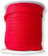 Stoff Band Monochrom Rot 5meters mit Breite 20mm