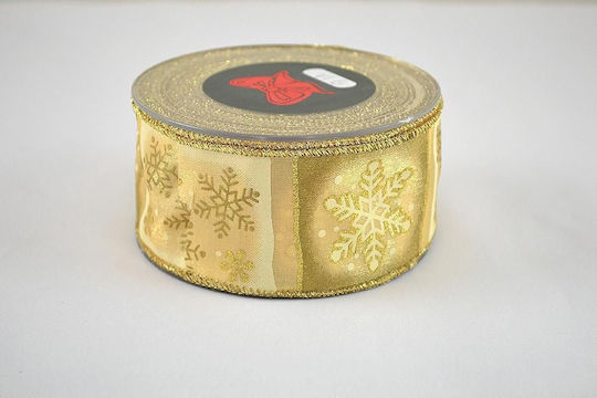 Kappa Decor Satin Ribbon Gold 9m 1pcs