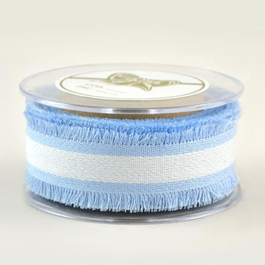 Kappa Decor Stoff Band Monochrom Blau mit Breite 30mm