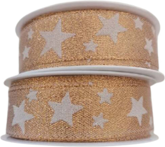 blokker Wooden Ribbon Gold 3m 1pcs