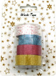 blokker Fabric Ribbon Multicolour 4pcs