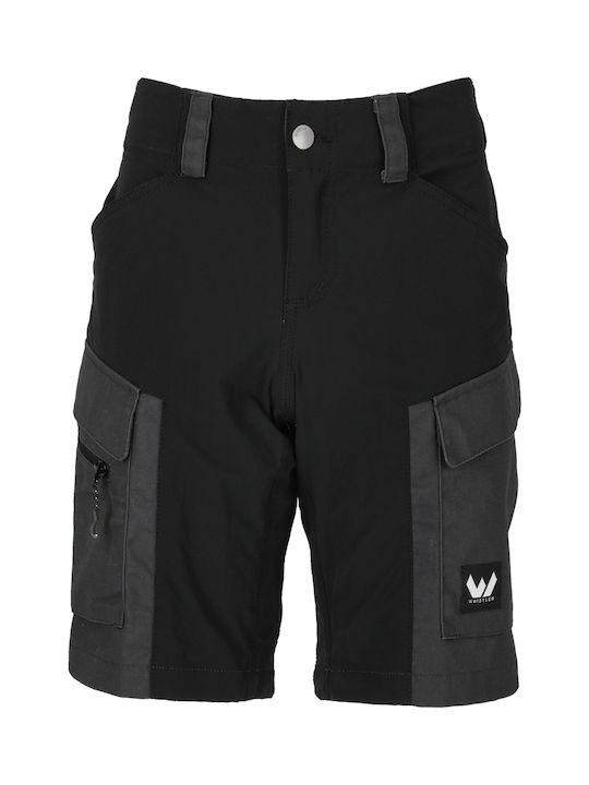 Whistler Kids Shorts/Bermuda Fabric Black