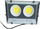 Stimeno Στεγανός Προβολέας LED 100W Ψυχρό Λευκό 6500K IP66