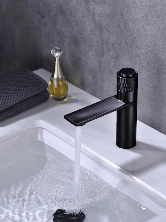 Stocco Luxury Mixing Sink Faucet Black