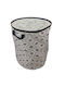 Collapsible Fabric Laundry Basket 35x35x45cm Gray