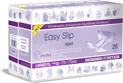 Ontex Easy Slip Super Scutece Pentru Incontinență Mare/XLarge 18 Bucăți