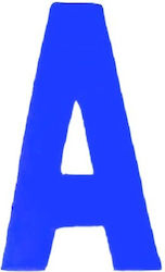 Sign with Text in Blue Color 5cm 6308000000140