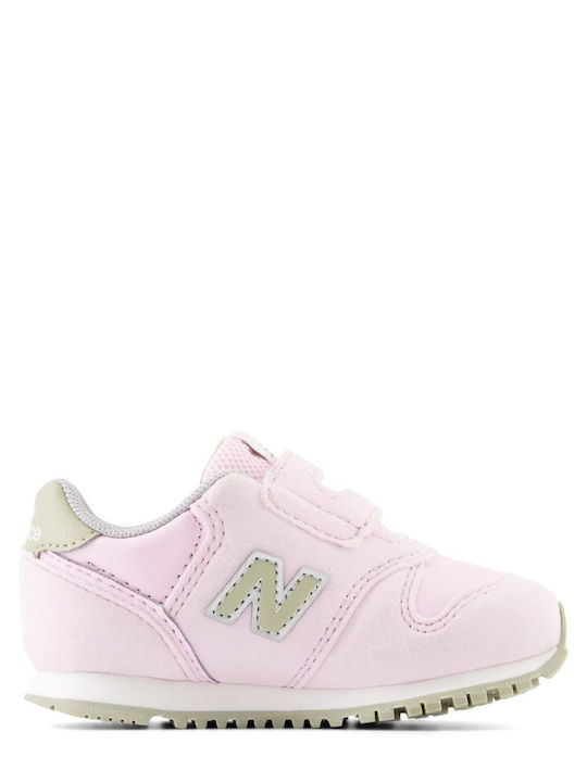 New Balance Παιδικά Sneakers με Σκρατς Ροζ