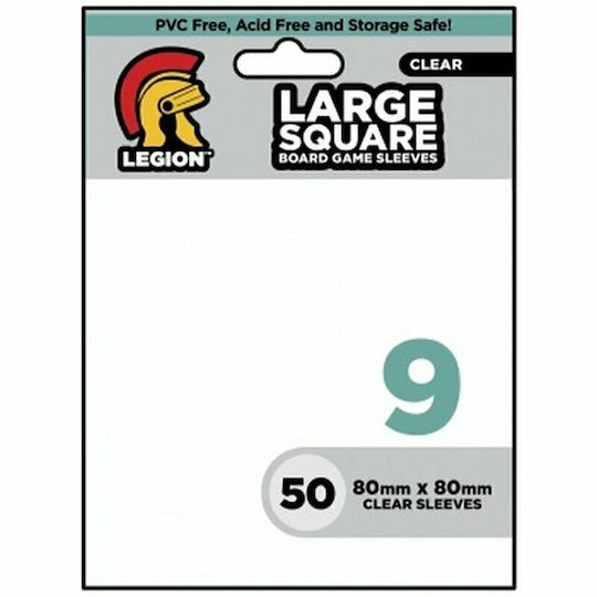 Legion Supplies Harry Potter Card Sleeves Square Size 50τμχ Διάφανες