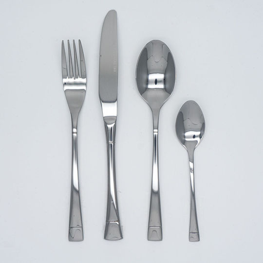 SP Tableware Сет ножове и вилице Неръждаеми Сребрист 24бр