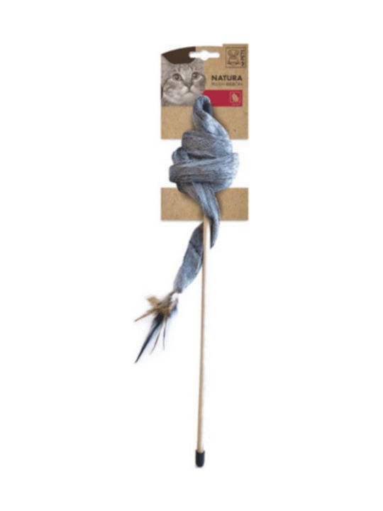 M-Pets Natura Cat Toy Wand with Catnip