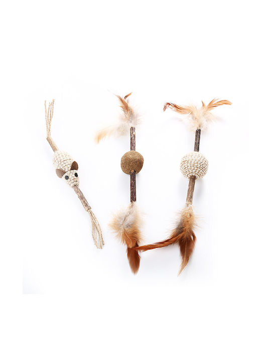 Natural World Cat Toy Mouse with Catnip