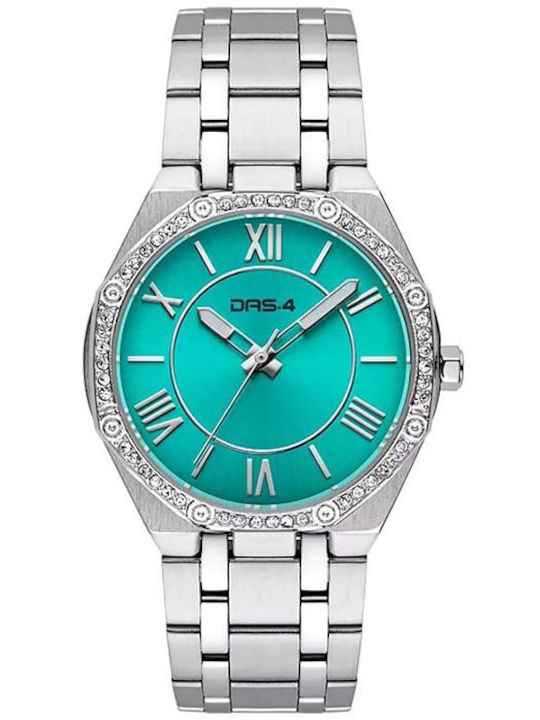 DAS.4 Women's Watch with Silver Metal Bracelet